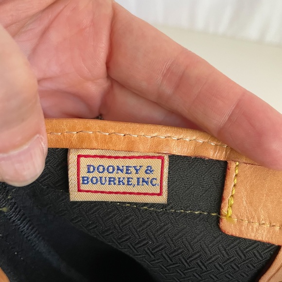 Dooney & Bourke nylon and leather purse navy - Picture 14 of 15